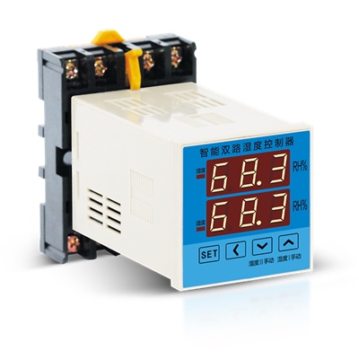 双路温湿度控制器
